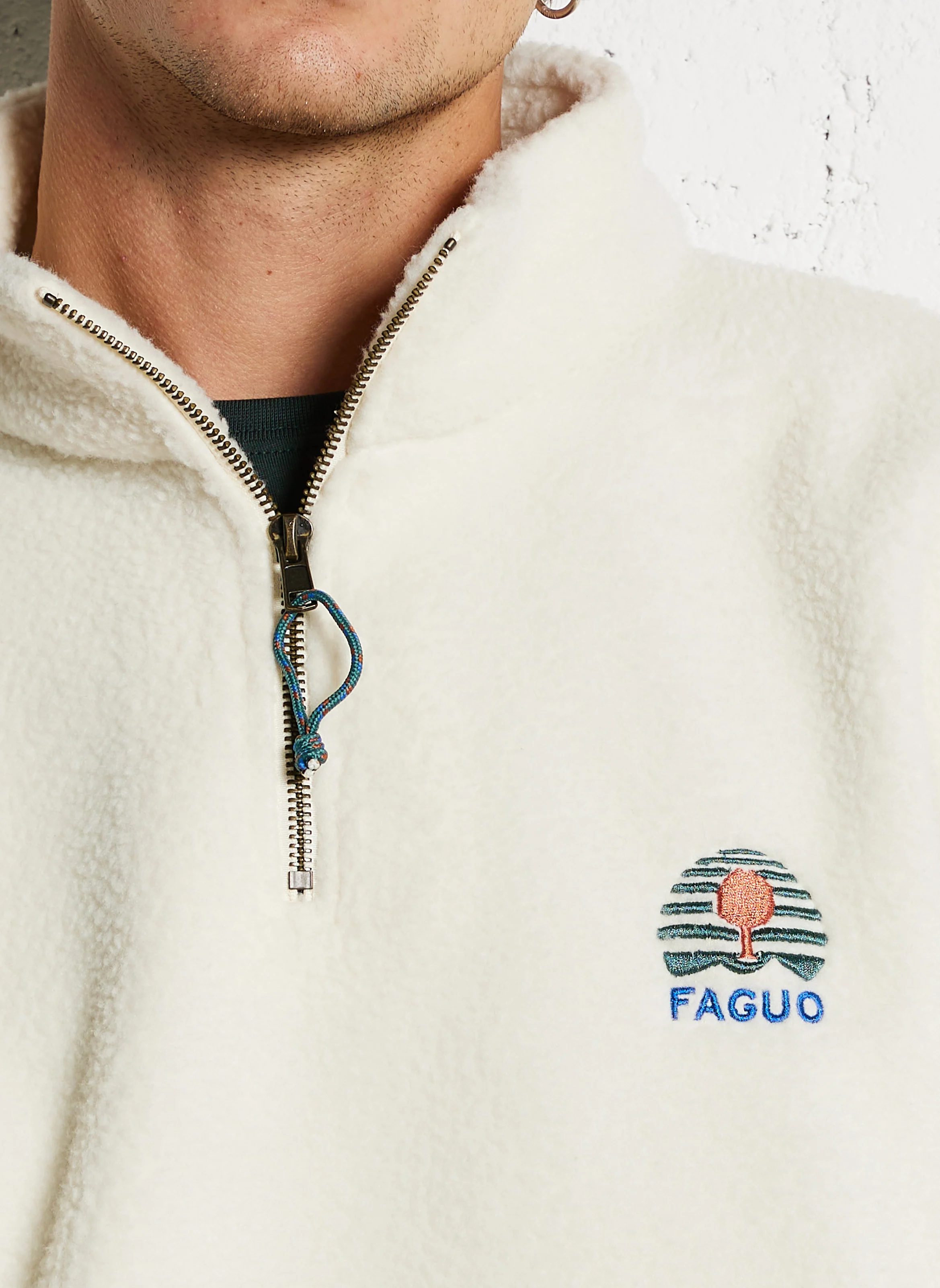 AUBIAC - Polaire en sherpa | Beige