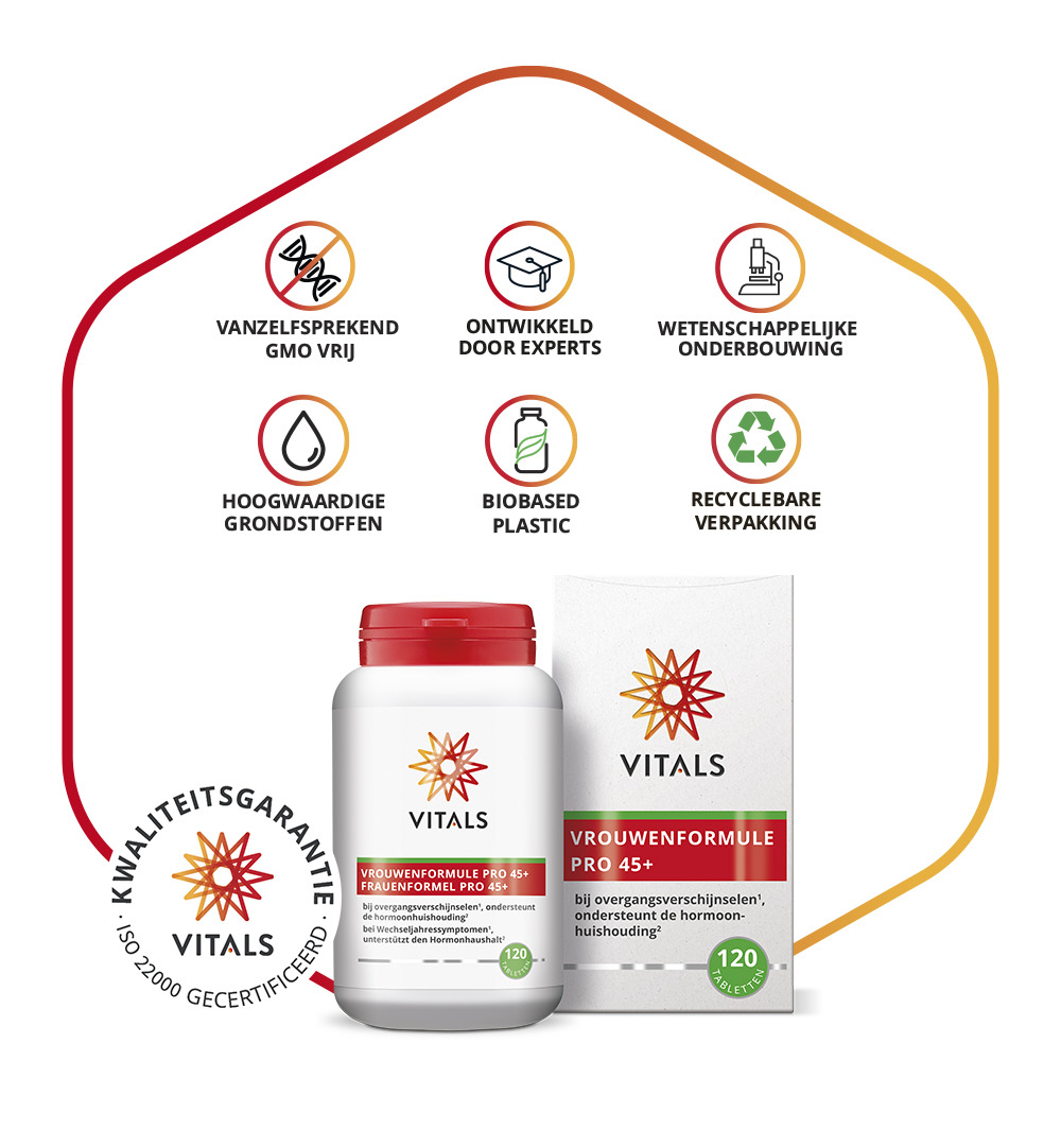 Vitals Vrouwenformule pro 45+ (120 tabletten)