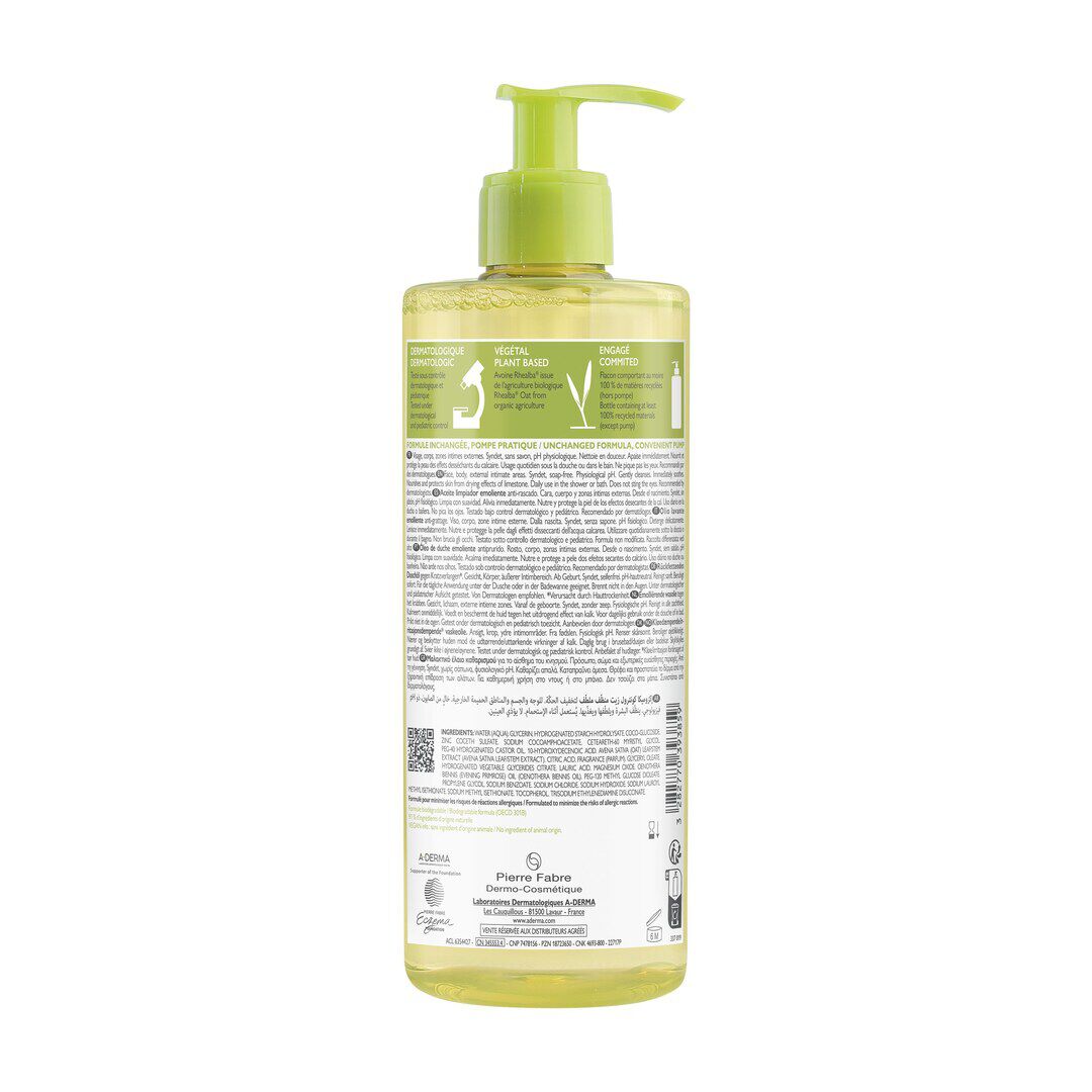 Exomega Control - Óleo de Duche - 500ml