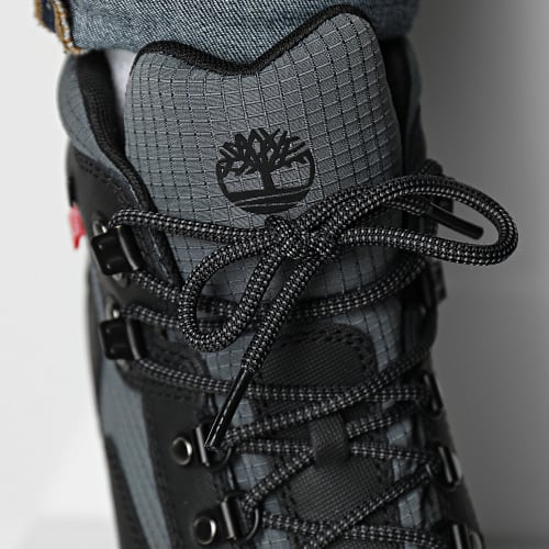 Boots Euro Hiker LF Mid A64ZH Black Grey Helcor