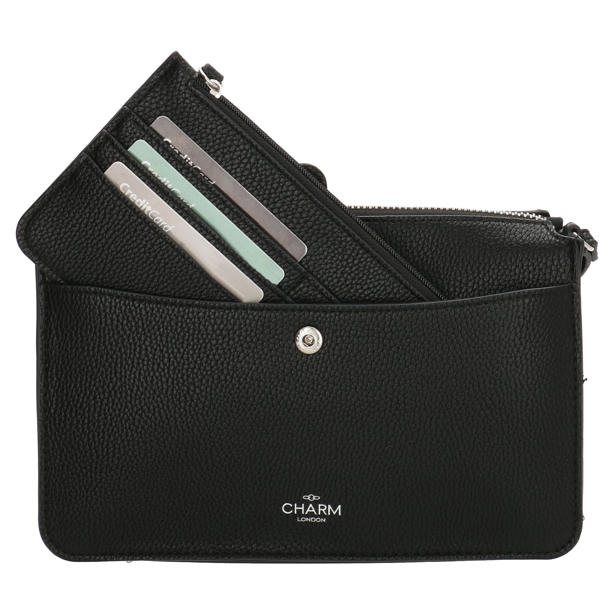 Charm London Stratford Schoudertas M Zwart