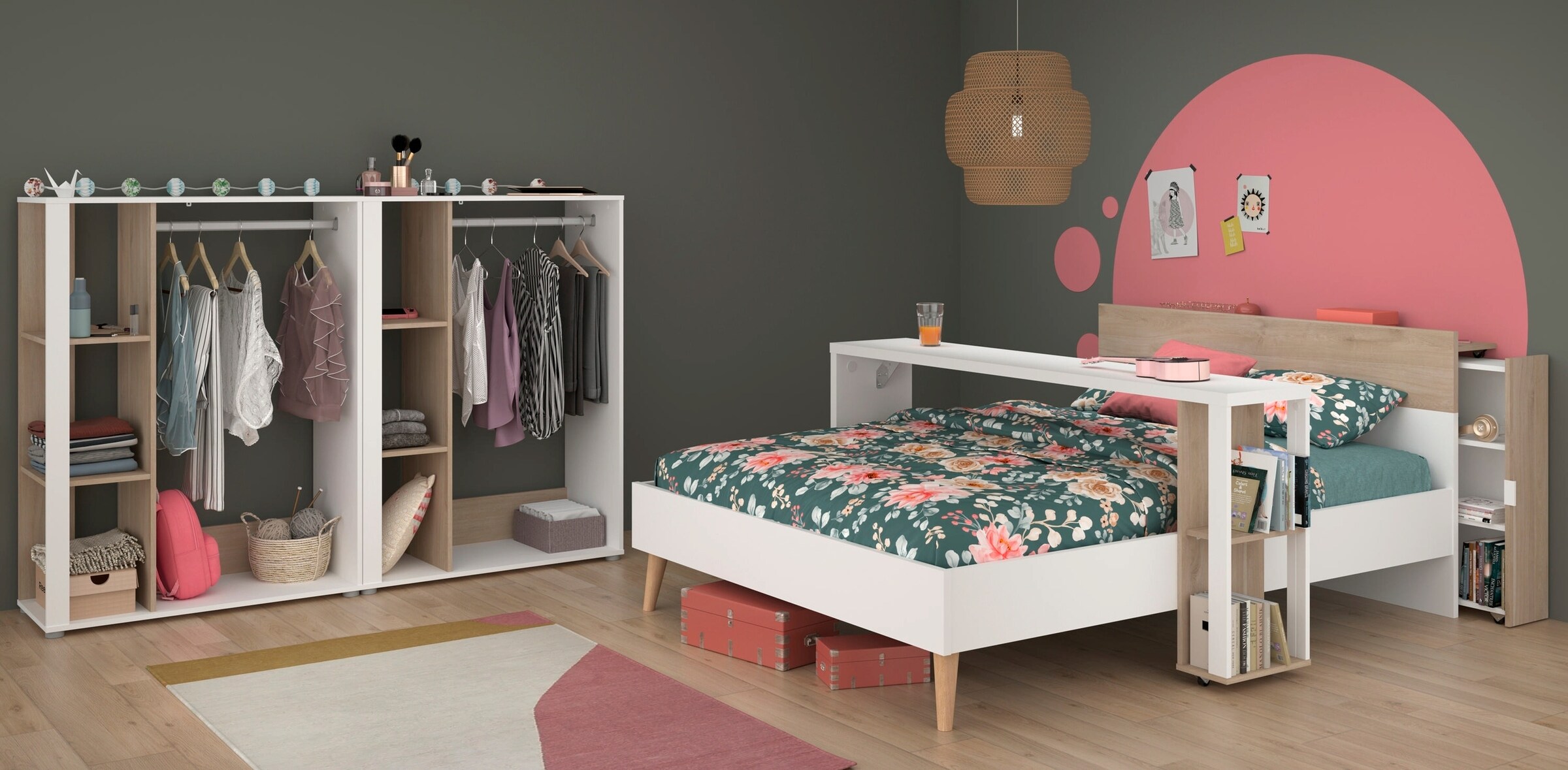 PARISOT Kinderzimmer-Set 5-teilig 