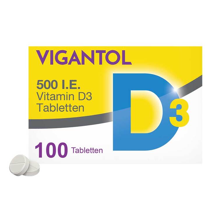 Vigantol 500 I.E. Vitamin D3 Tabletten, 100 St