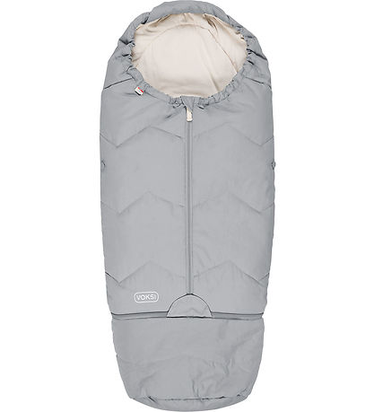 Voksi Fußsack - Sky Light - 88/113 cm - Grey Solid
