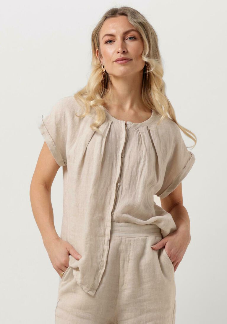 KNIT-TED zand knit-ted top kiki