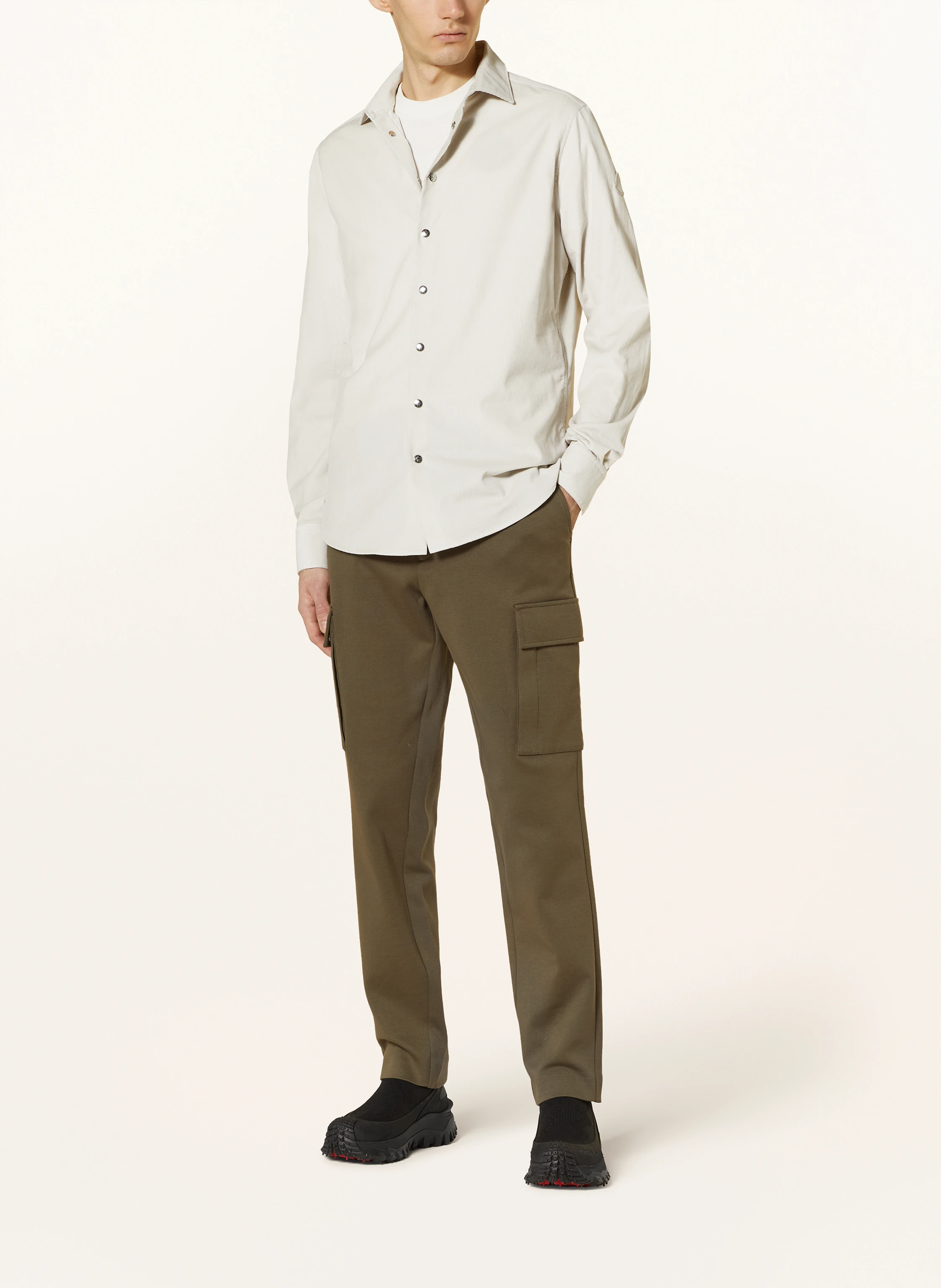 MONCLER Cordhemd Slim Fit