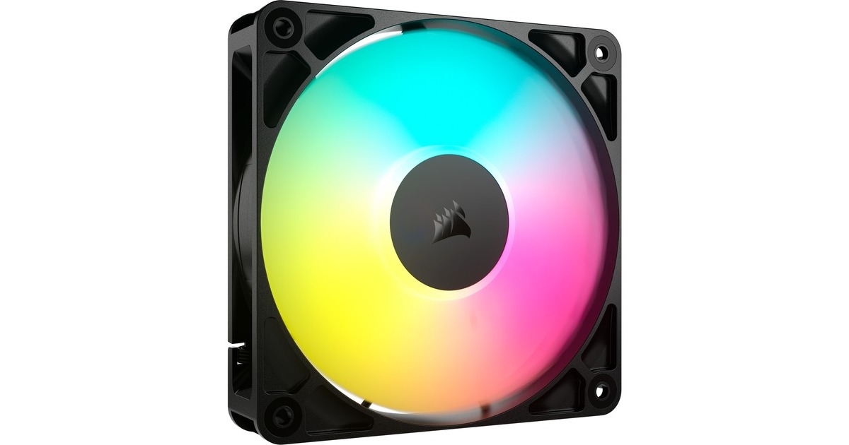 CorsairICUE Bundle midi tower behuizing  (Zwart | 2x USB-A | 1x USB-C | RGB | Tempered Glass)