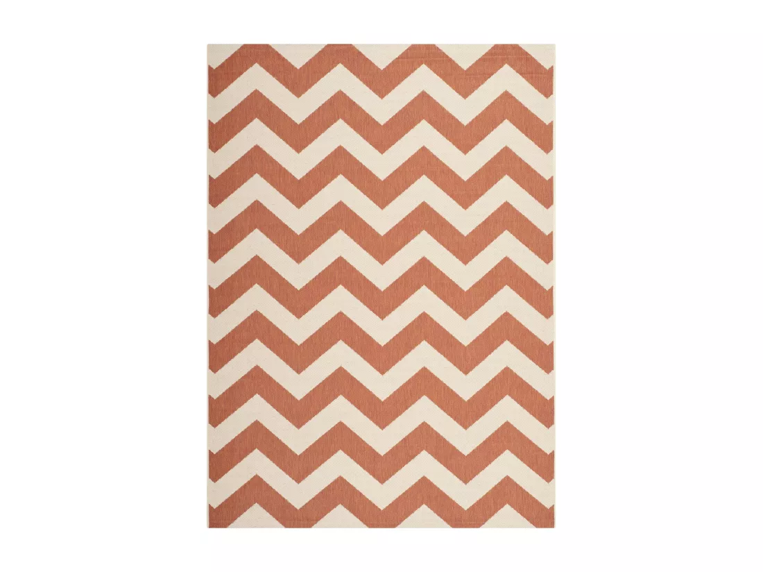 Tapis Terracotta & Beige 160 X 231 cm - Chelsea