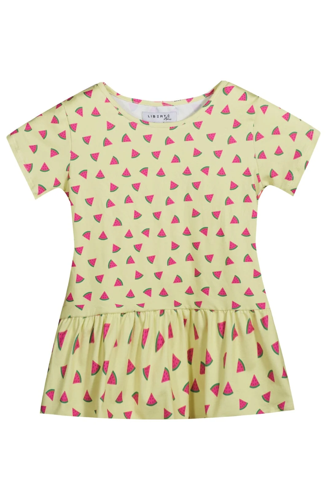 Liberte Ami Alma-Frill-T-Shirt (Kids) ellow watermelon