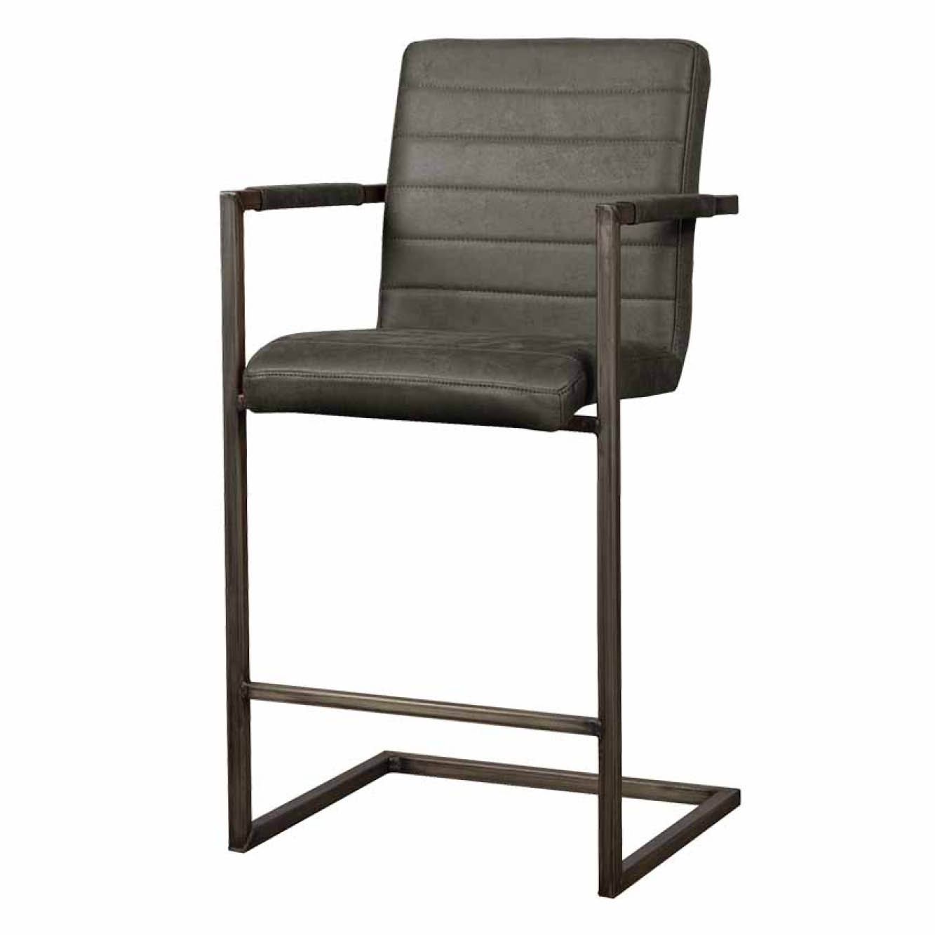Barkruk Anthracite Rocca B56 x D59 x H104 cm