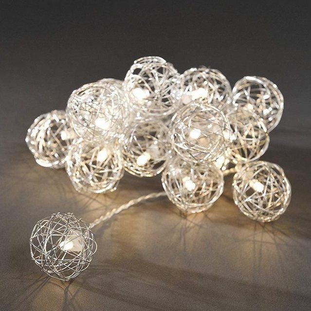Konstsmide - Lichtslinger - Led Kerstverlichting - Warm Wit - 16 Lampjes - 2.25 Meter