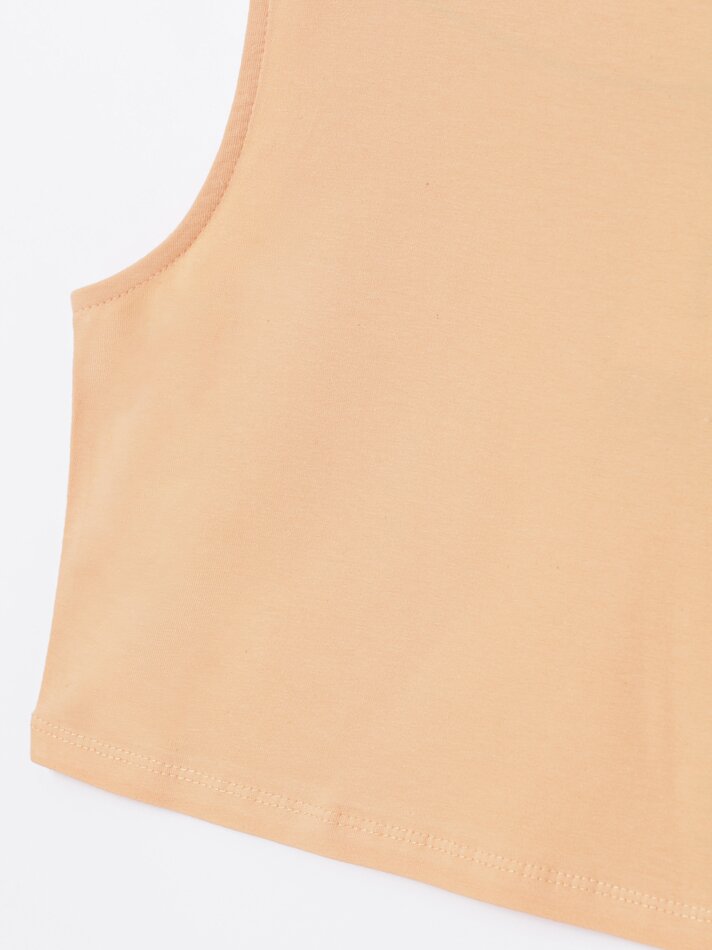 Blusa sem mangas - Salmão Claro