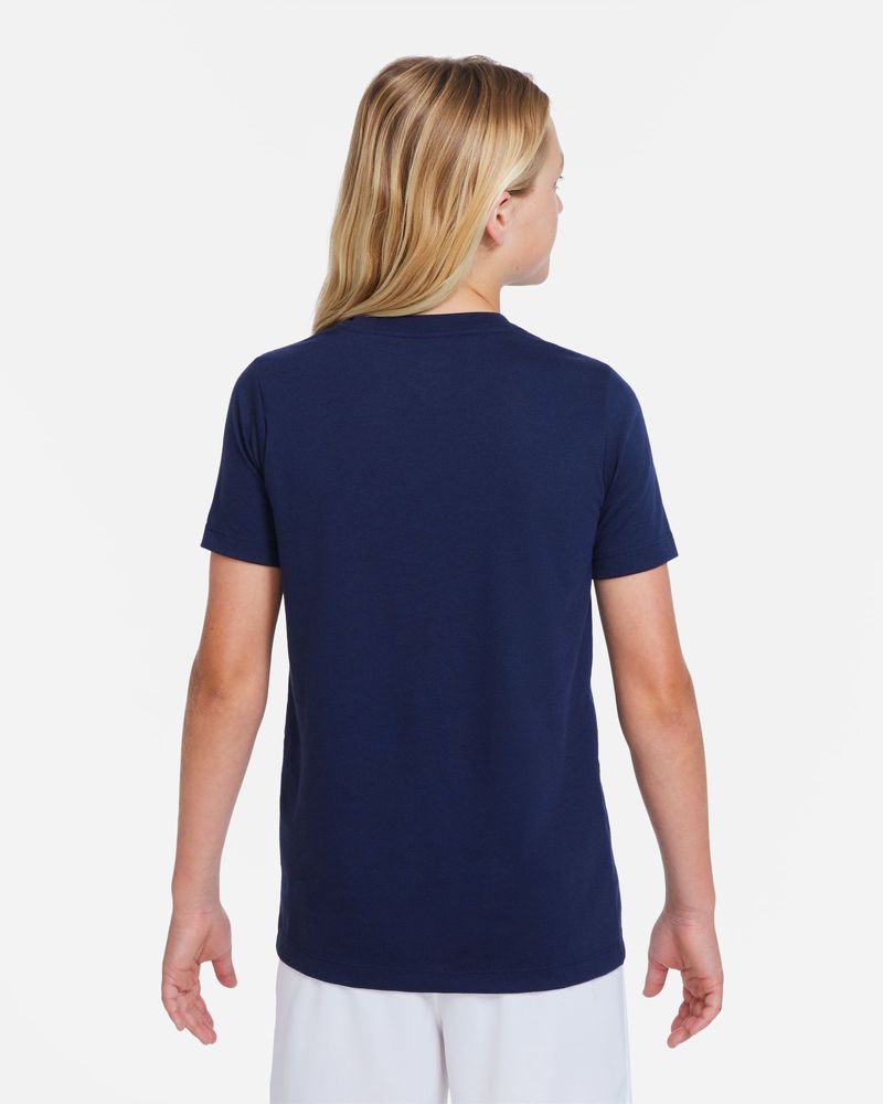 T-shirt Nike Team Club 20 Bleu Marine pour enfant