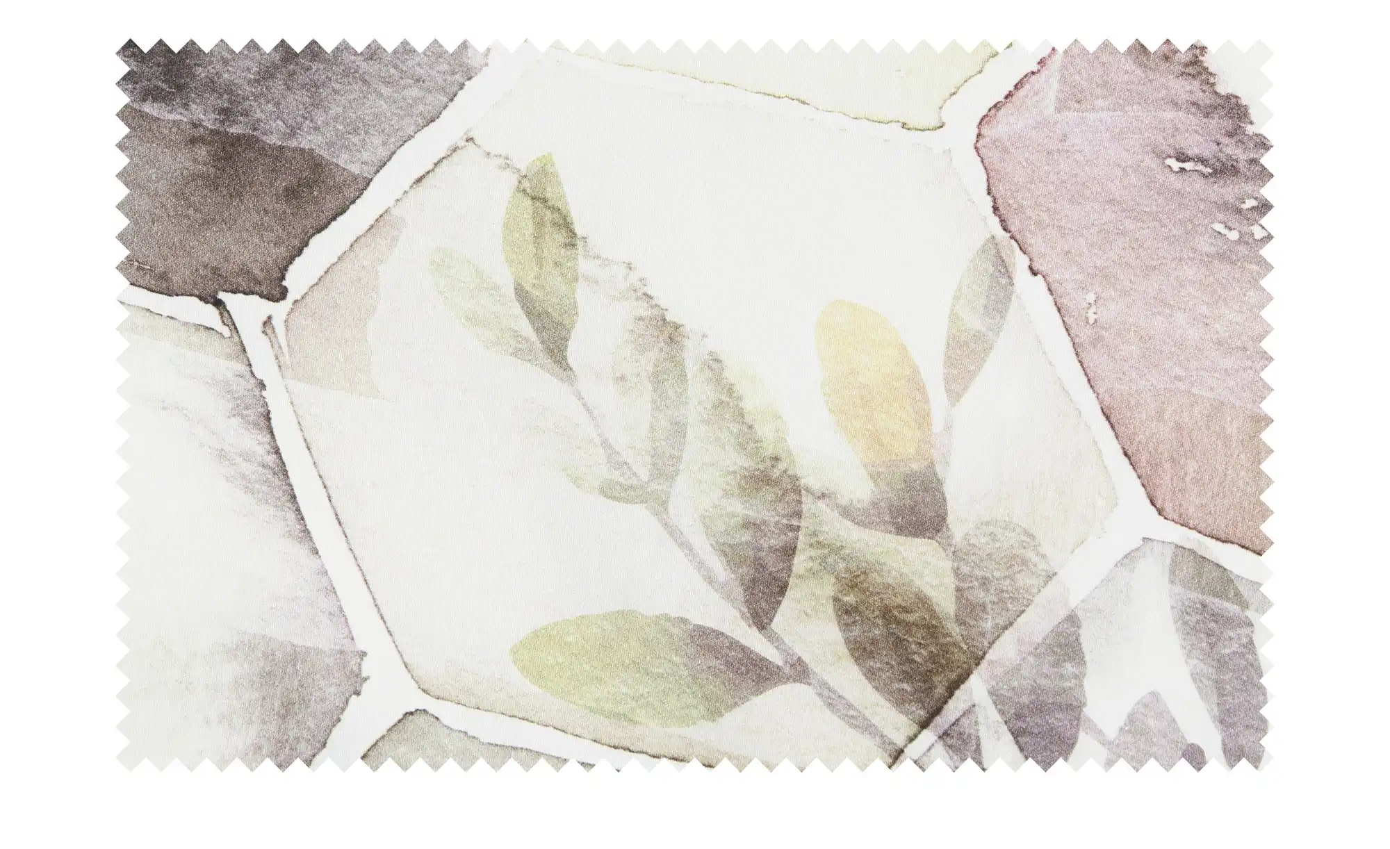 indigo Mako-Satin Wendebettwäsche Geometric