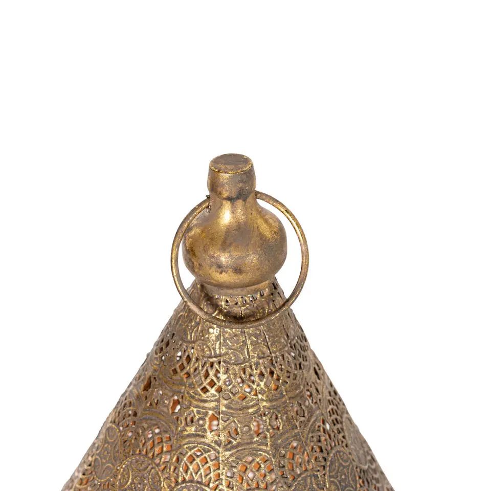 Qazqa tafellampen mowgli goudkleurig e27
