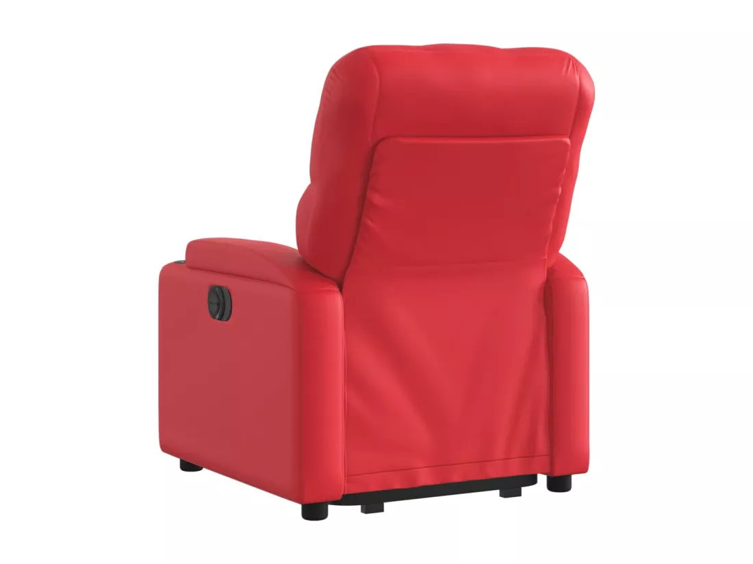 Fauteuil inclinable Rouge Similicuir