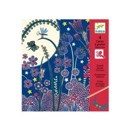 Djeco Kratzbilder: Vollmond