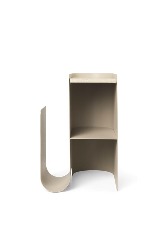 Ferm Living Vault bijzettafel 33x46 black