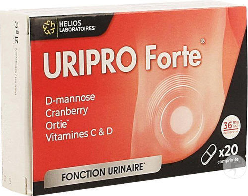 Uripro Forte Fonction Urinaire 20 Comprimés