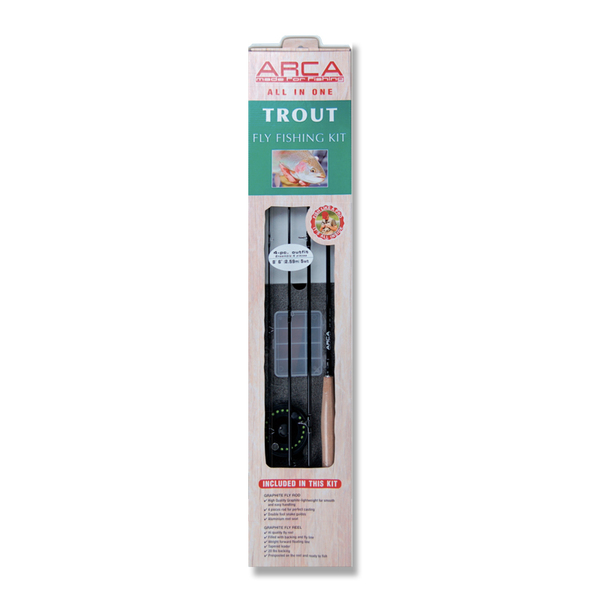 Kit de pêche à la mouche tout-en-un Arca