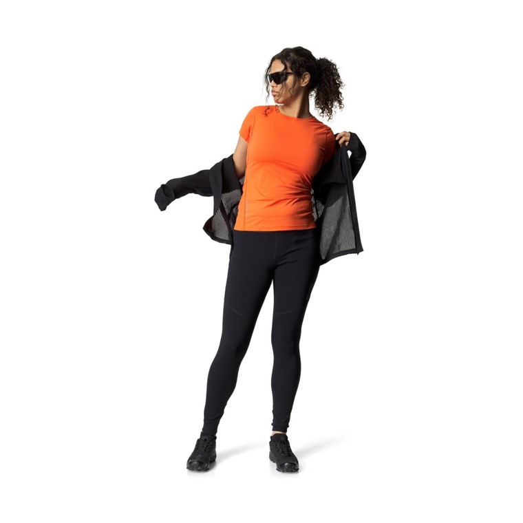 Houdini Pace Air Tee Women Sunset Orange