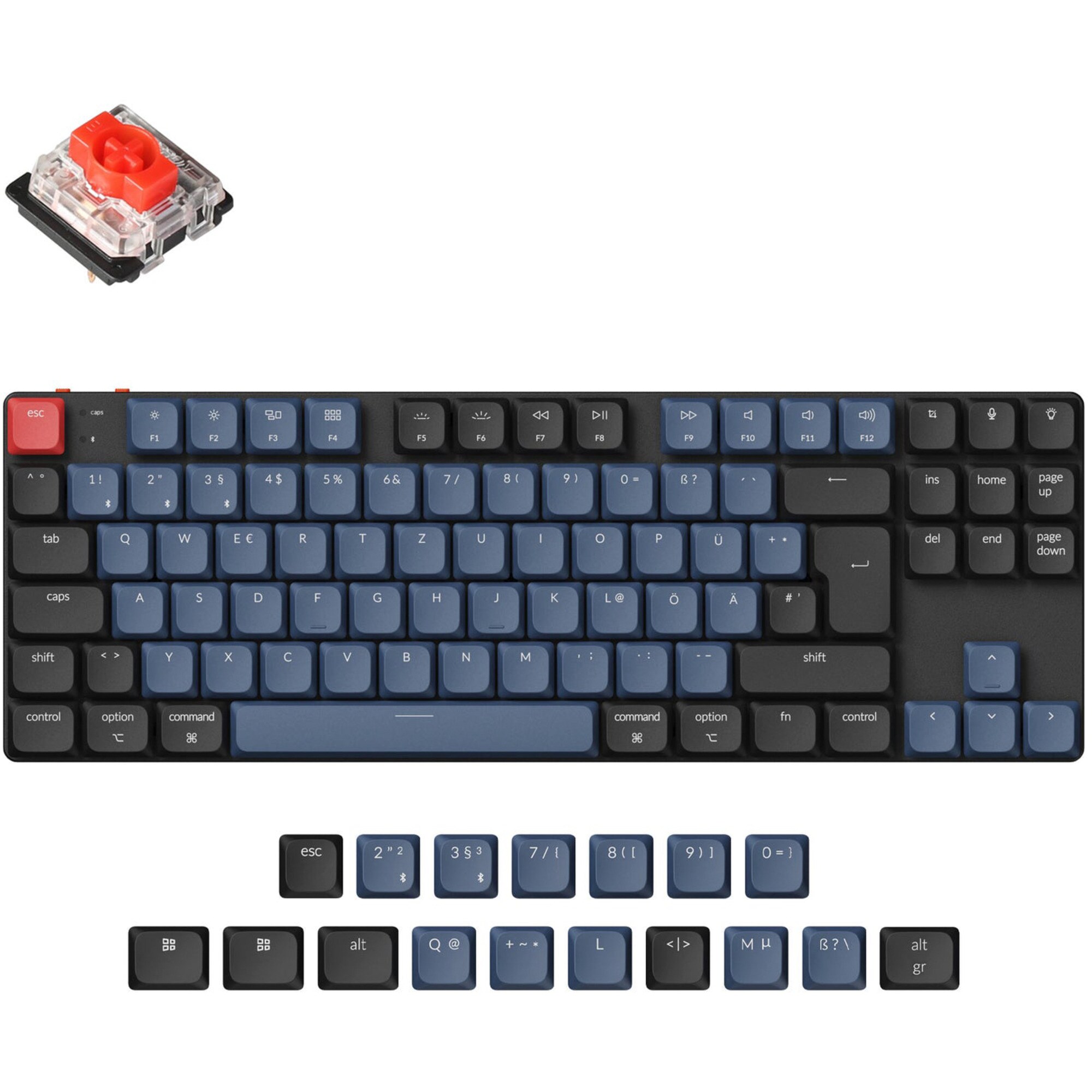 Keychron Gaming-Tastatur K1 Pro