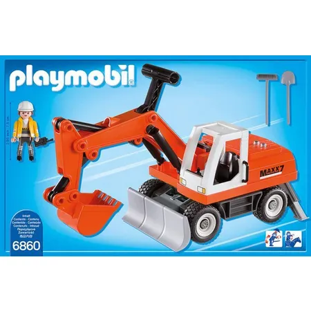 PLAYMOBIL® 6860 Schaufelbagger mit Räumschild