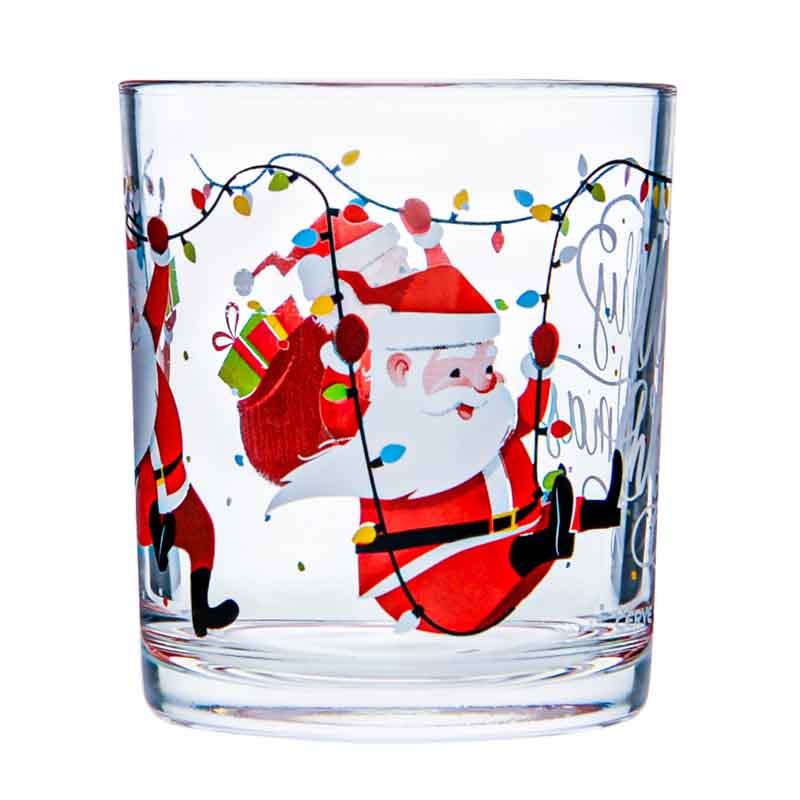 Lot de 3 verres à eau 'Christmas swing'