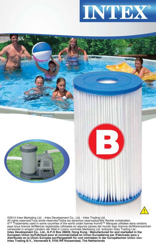 Intex Zwembadfilter - B