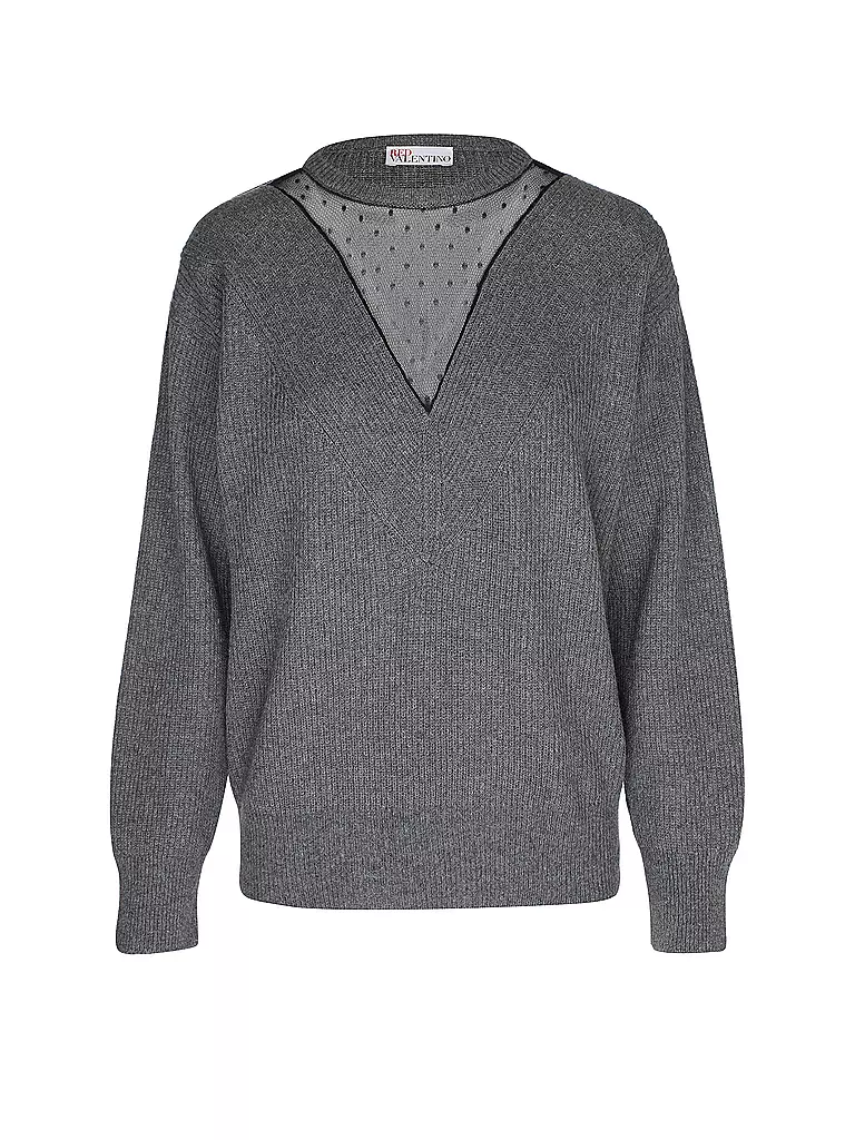 RED Valentino Pullover grau