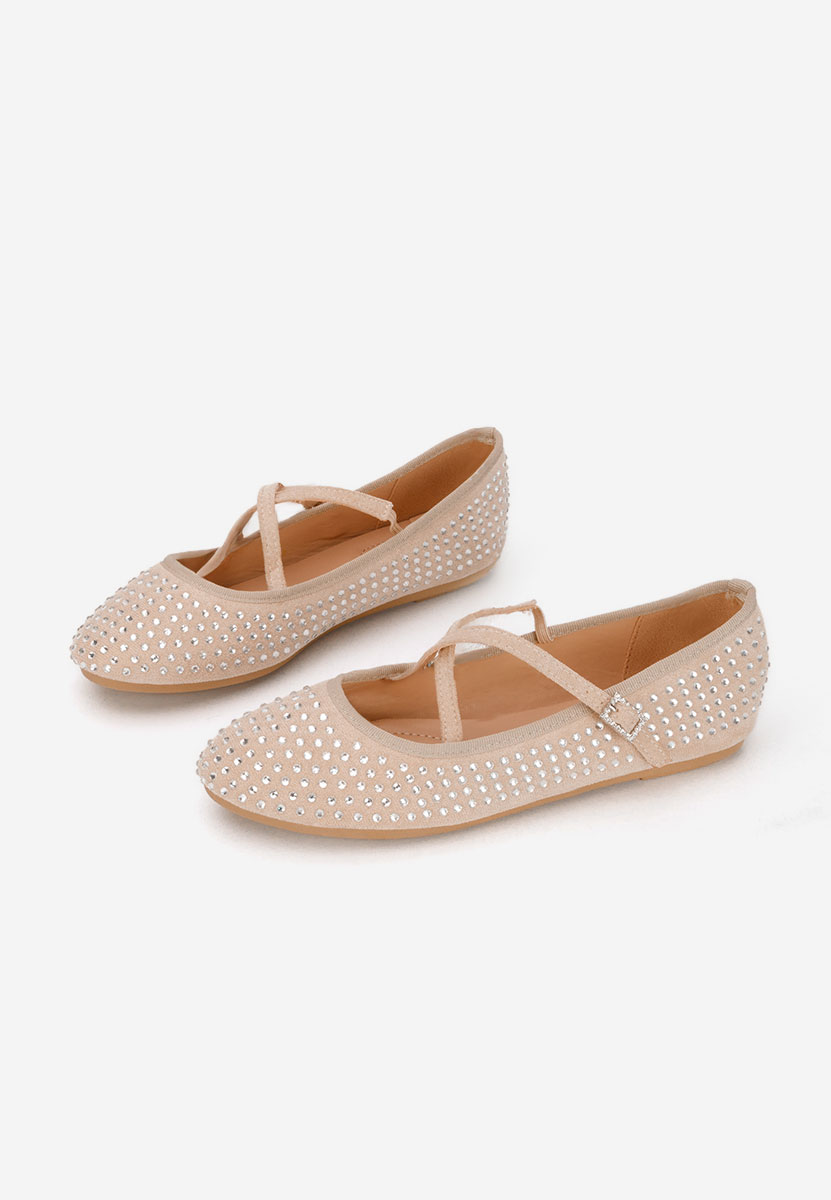 Ballerines à bride beige Karemy