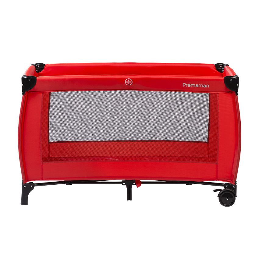 Lit de voyage Top - Rouge - Ecru