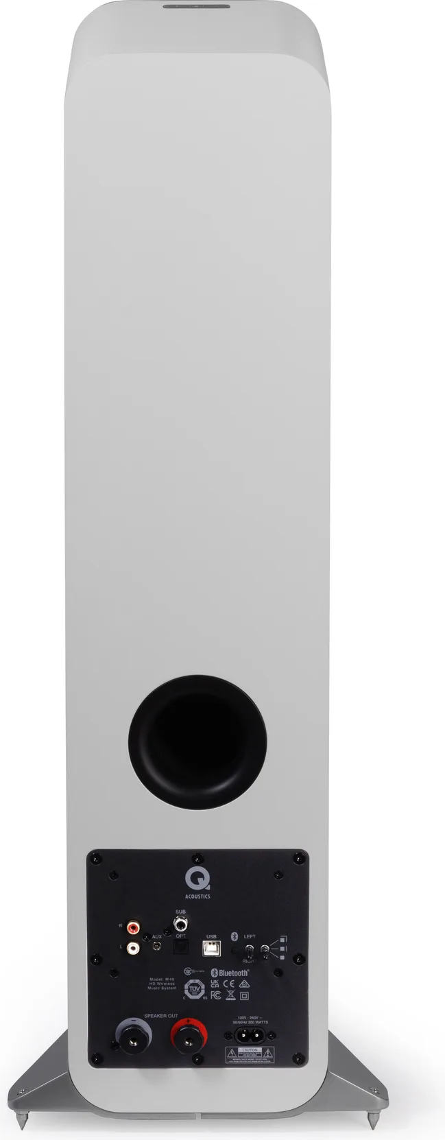 Q Acoustics M40 Blanc (la paire) Enceintes sans fil hi-fi