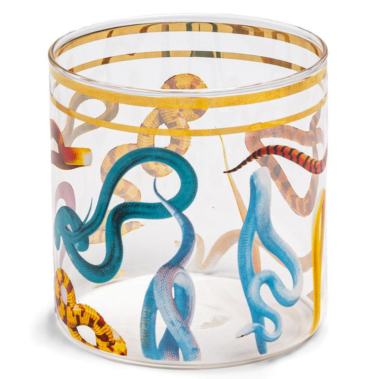 Seletti Toiletpaper glas Snakes