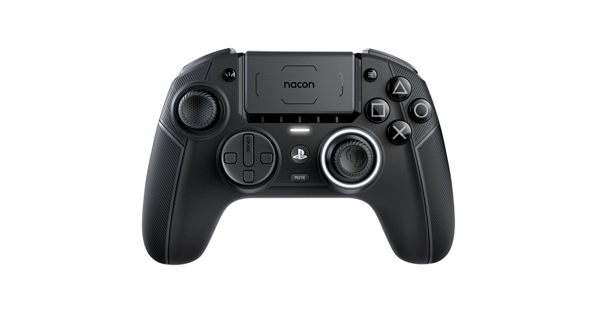 NaconRevolution 5 Pro - Zwart gamepad  (Zwart, PlayStation 5, PlayStation 4, Pc, 2.4 GHz / Bluetooth / USB-C)