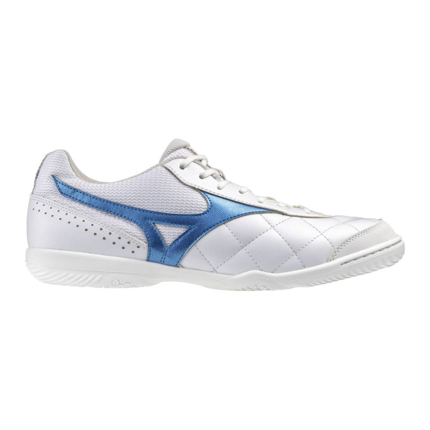 Mizuno Morelia Sala Club Zaalvoetbalschoenen (IN) Wit Blauw