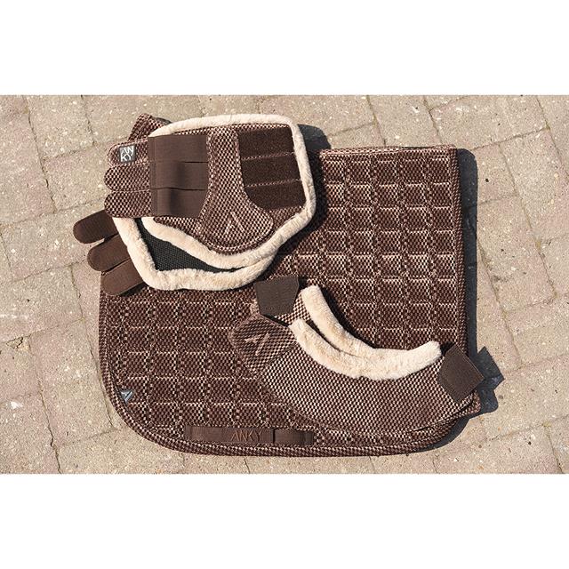 Beenbeschermers ANKY Check Velvet Bruin
