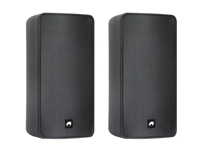 Omnitronic 11036954, 2-vejs, 2.0 kanaler, Ledningsført, 80 W, 60 - 18000 Hz, Sort
