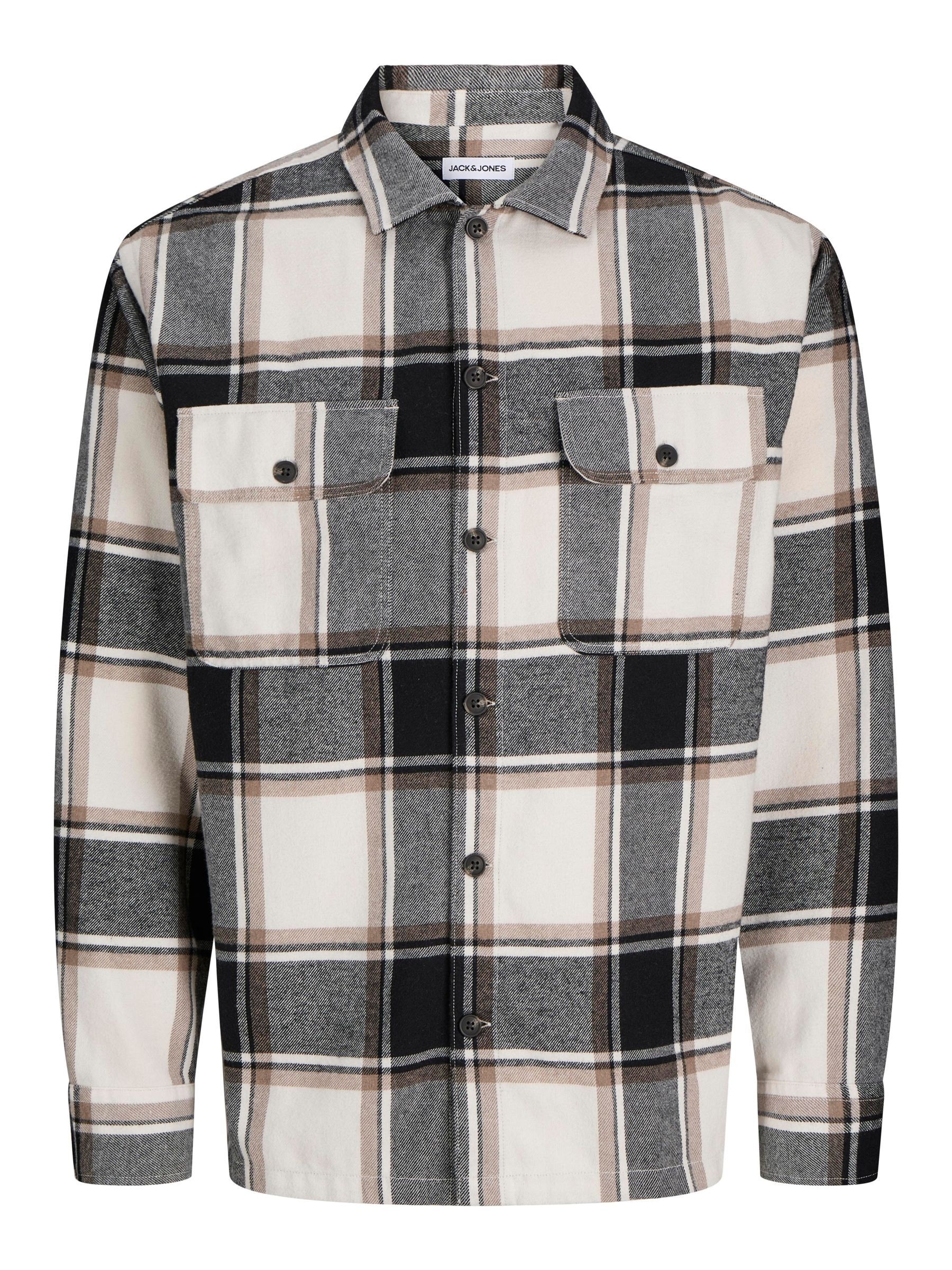 Jack & Jones PlusSize Langarmhemd »JJECHARGE OVERSHIRT LS SN PLS«