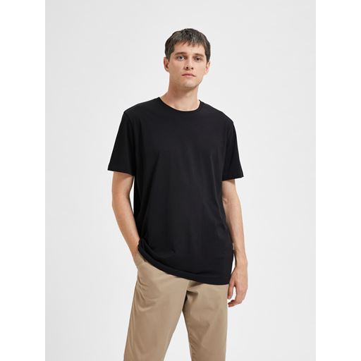 Selected Homme Aspen T-shirt, Sort, M