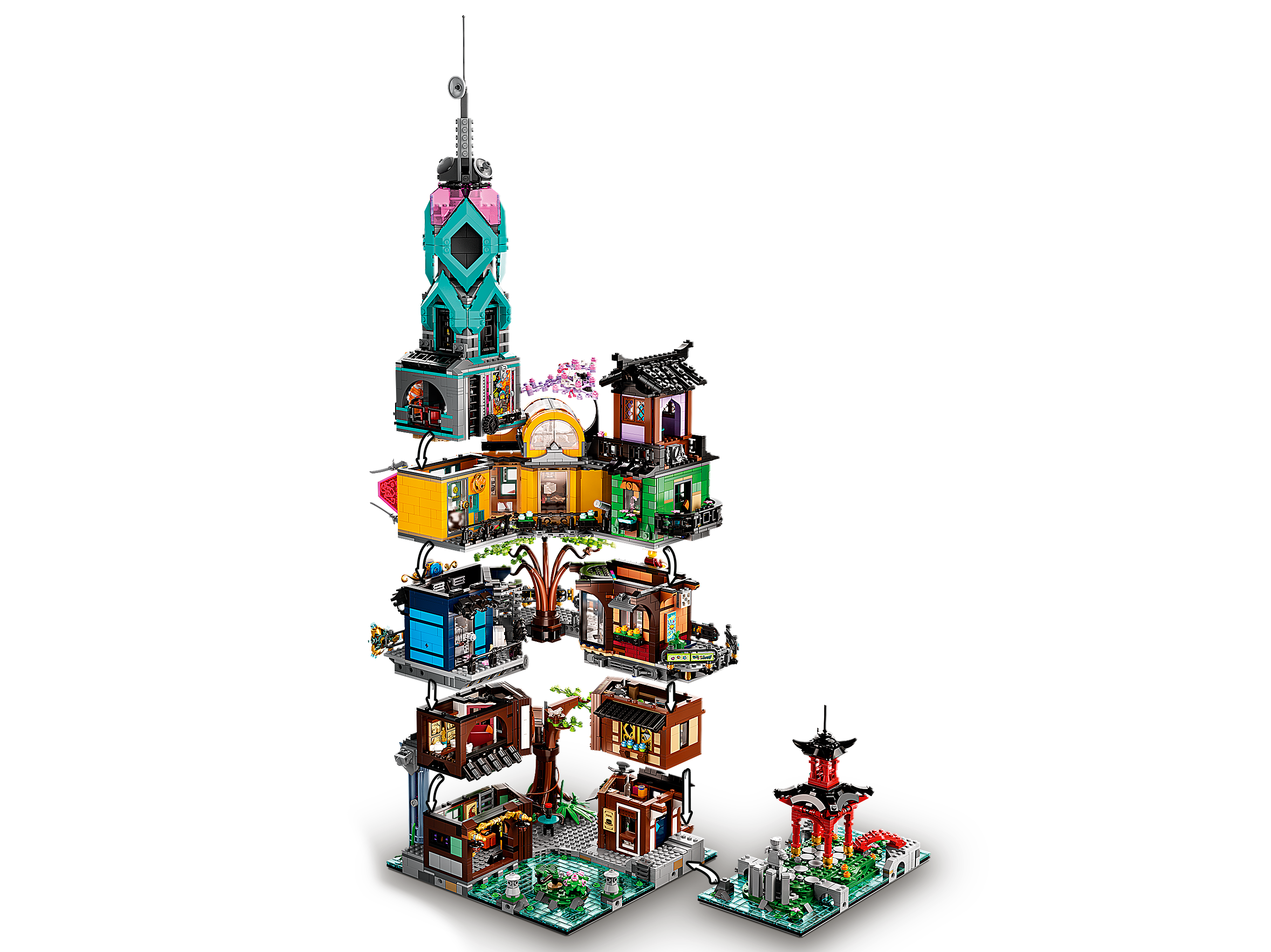 NINJAGO® City Gardens 71741