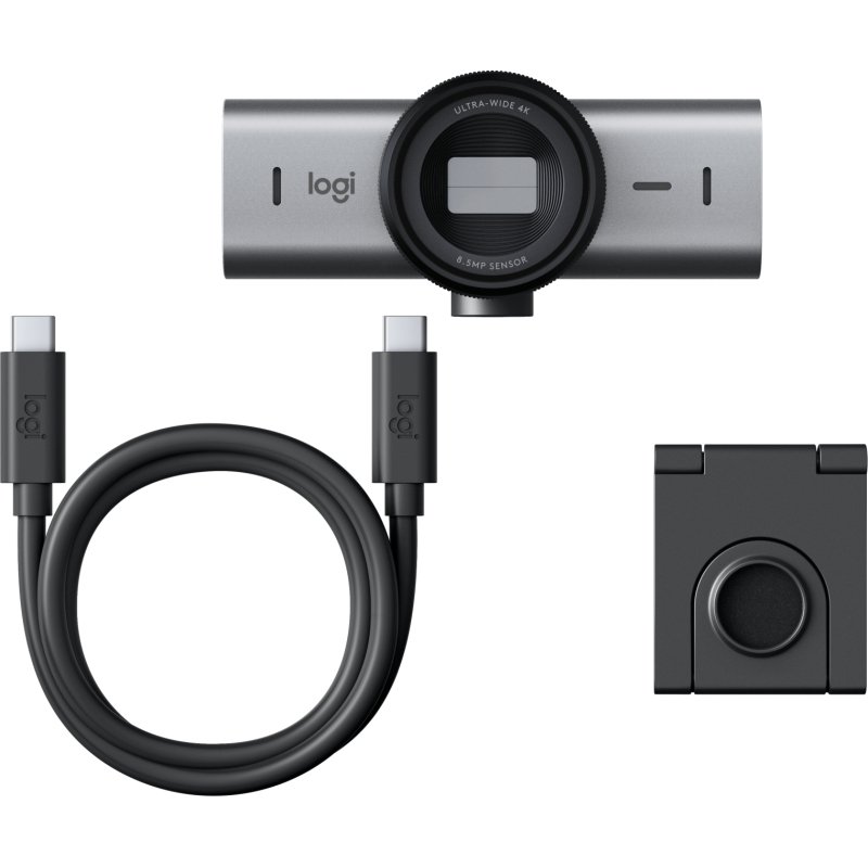Logitech 960-001530 webcam 8,5 MP 4096 x 2160 pixels USB Graphite