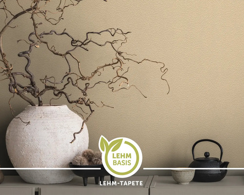 Vliesbehang klei 5403 houtstructuurlook beige wit overschilderbaar