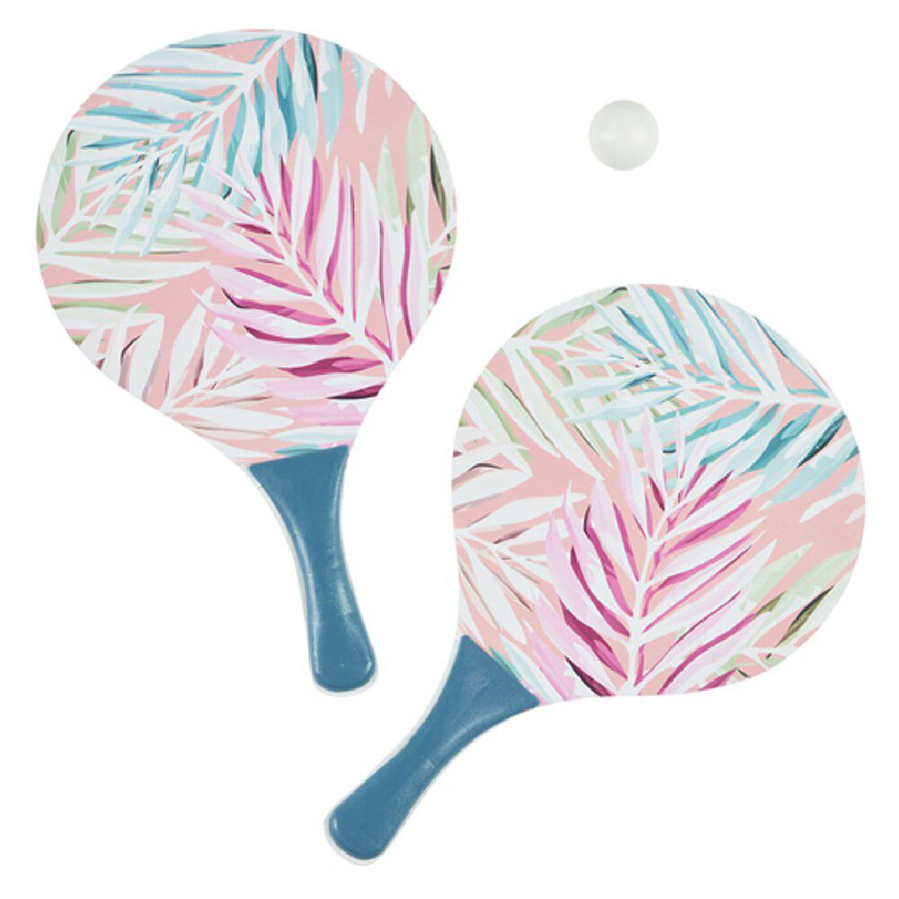 Raquette de plage x2 + balle x1