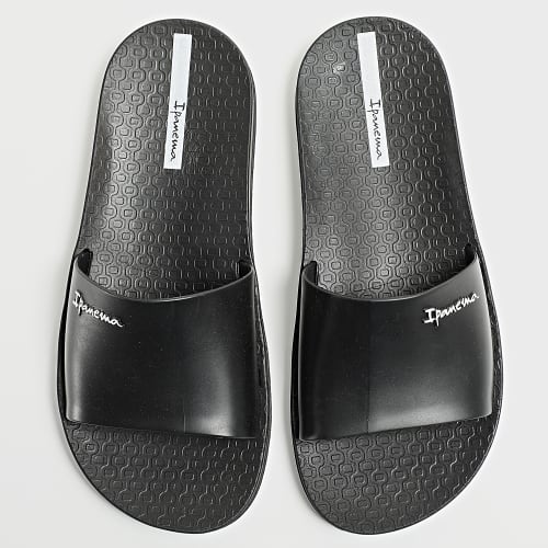 Claquettes Slide Noir Blanc