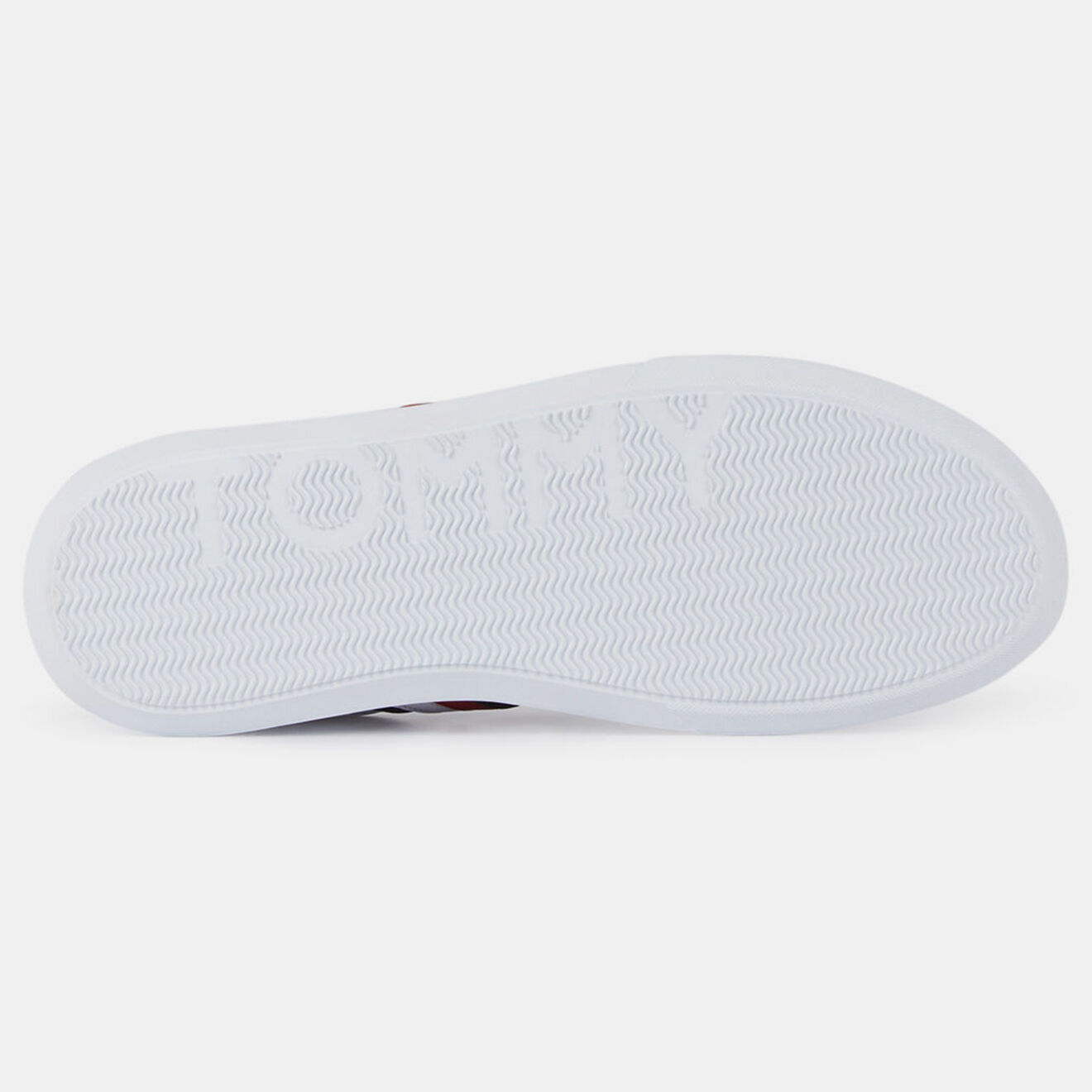 Tommy Hilfiger Baskets en Cuir Essential Cupsole blanches