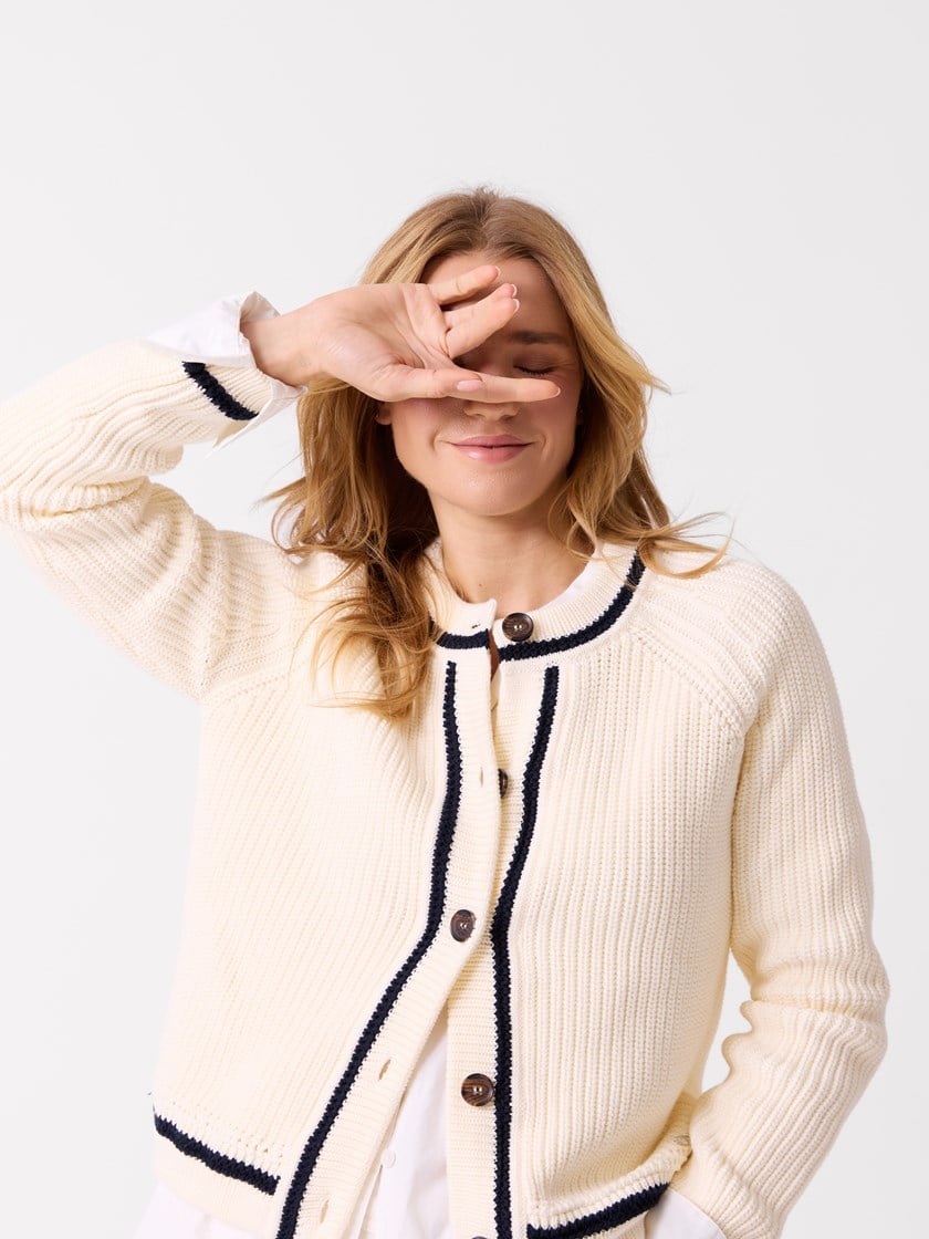 Rumi cardigan Antique White