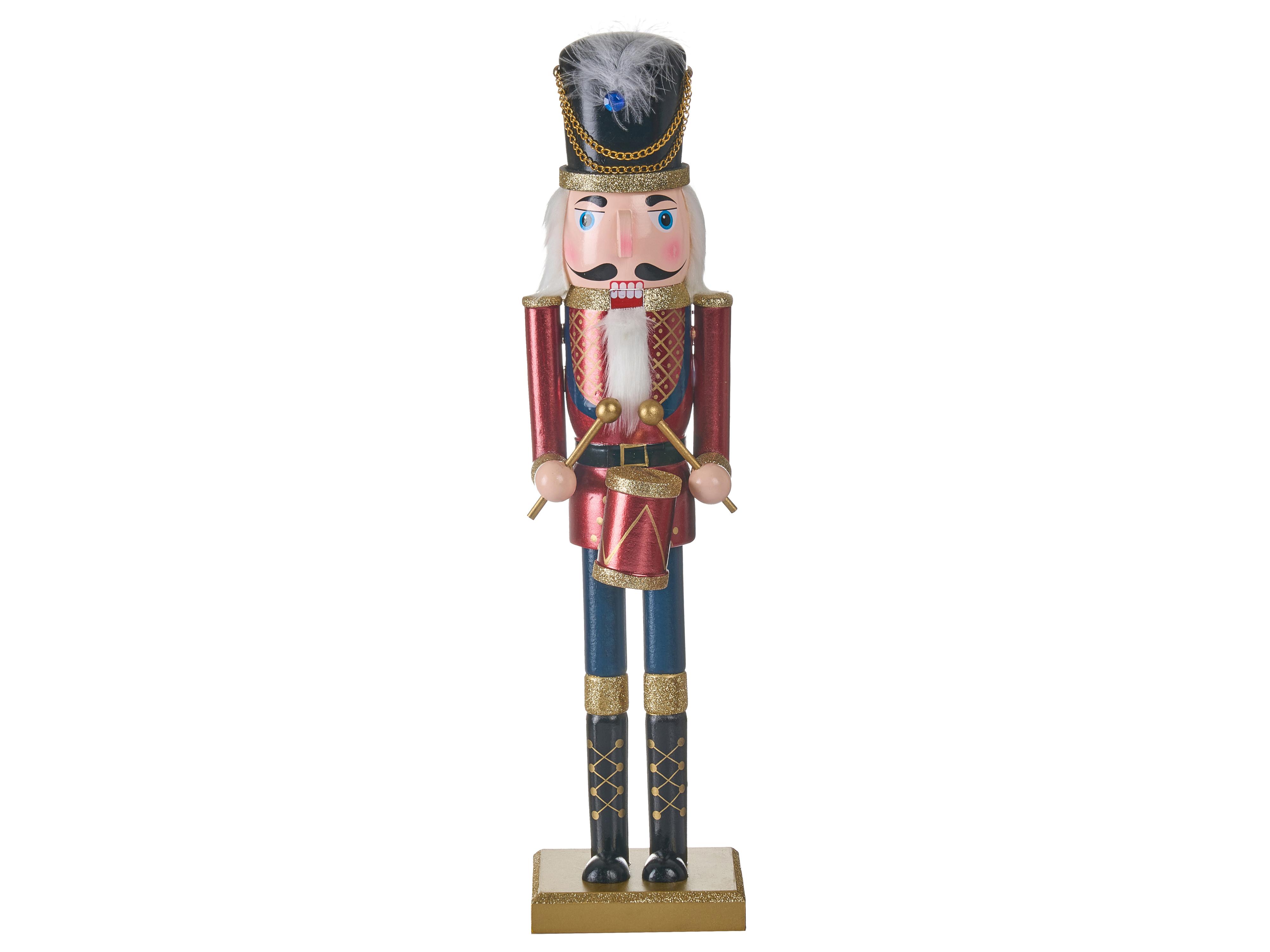 Figuur HOGSJON Notenkraker 50 cm Rood