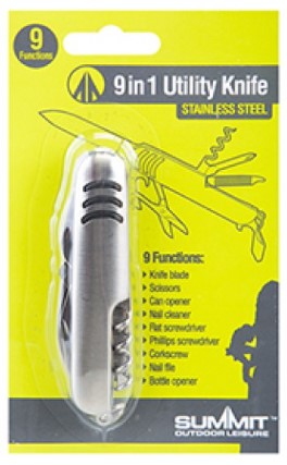 OUTDOOR MESSER 9in1 Multifunktional