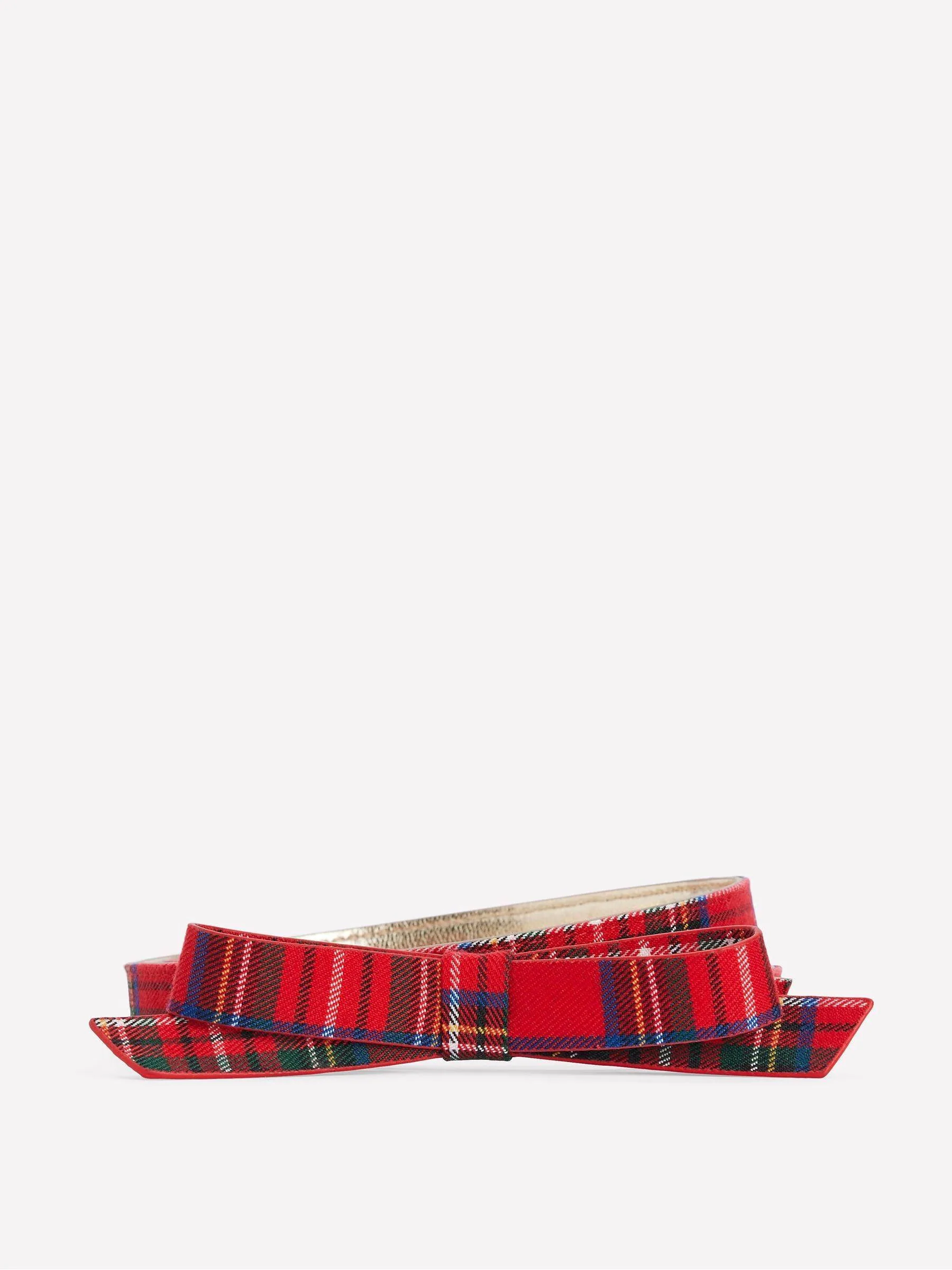 Rood - Boden Skinny Bow Belt